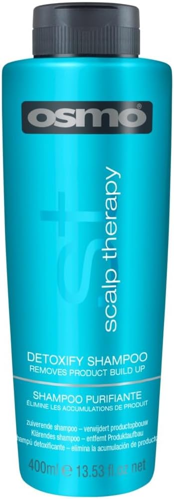 Osmo Scalp Therapy Detoxify Shampoo 400ml - Removes Build-Up & Impurities But Retains Moisture